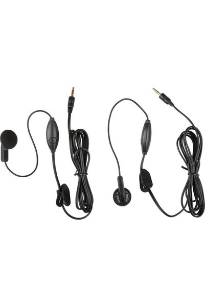 Sencor Σετ Hands Free με Μικρόφωνο, Βύσμα 2.5mm για Walkie Talkie Συμβατό με ...