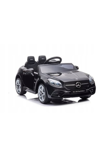 LeanToys Acumulator auto Mercedes SLC 300 Negru LEAN CARS