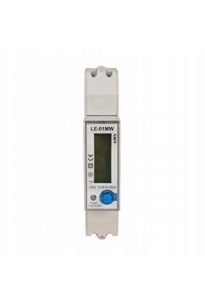 F&F DİZAYN Contor de energie activă și reactivă monofazat, Modbus RTU, multi-...