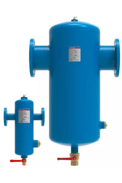 NO BRAND Separator de impurități Zeparo Cyclone Max ZCX PN10 DN65, tip flanșă