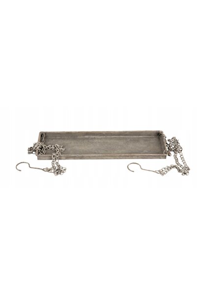 NO BRAND Ghiveci suspendat metalic RETRO 41x13cm