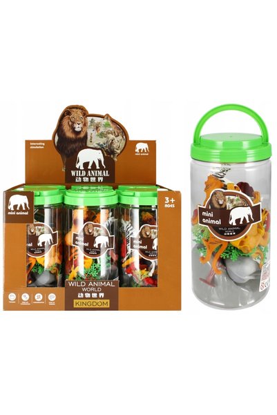 Mega Creative ND39_524630 ANIMALE SĂLBAȚICE 12X25X12 MC TUBA DISP 6