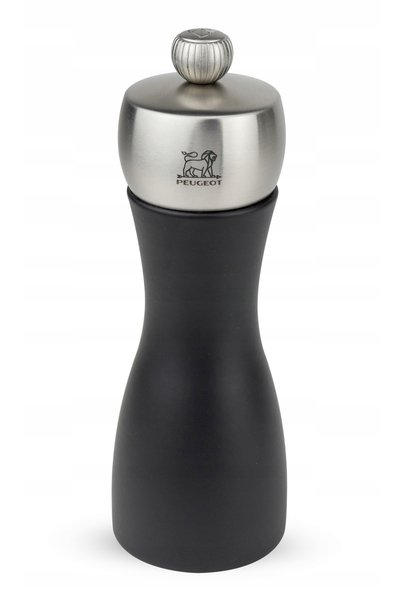 Peugeot Râșniță de piper FIDJI 15 cm negru mat