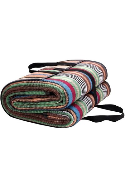 GO2CAMPS Alsaqer Foldable Camping Mat (3x4 Mtr) Outdoor Picnic Rug Water Proo...