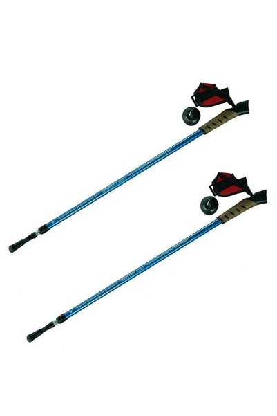 SPARTAN Bețe de Nordic Walking și Trekking - Roșii