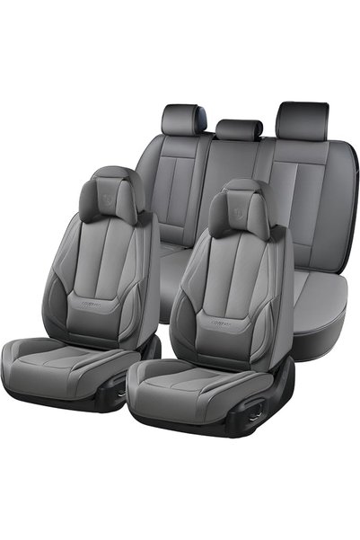 Coverado Car Seat Covers Full Set, Seat Covers for Cars, Red Car Seat Cover, ...