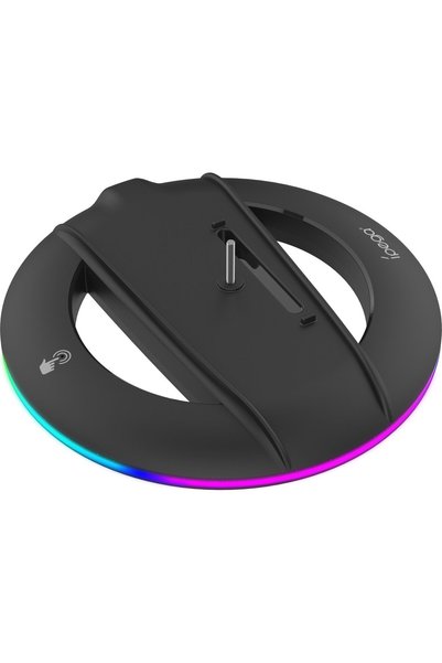 ipega P5S025SH Κάθετη Βάση με RGB για PS5 Slim/PS5 Pro Μαύρο - (PG-P5S025SH)