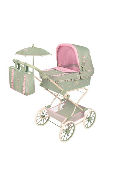 Decuevas 82068 Cărucior pliabil pentru păpuși Reborn cu accesorii Botanic 2026