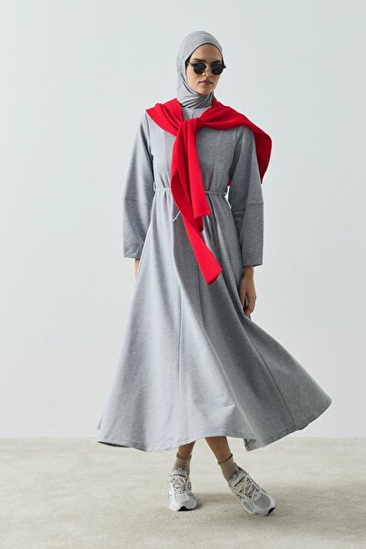 QANU Alisyum Long Dress Gray