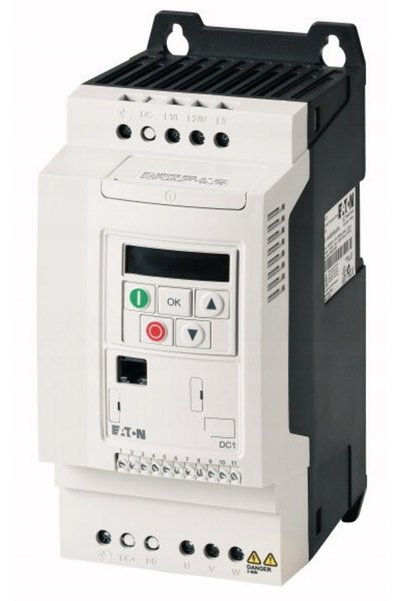 Eaton DC1-349D5FB-A20CE1 4kW invertor trifazat 400V cu filtru RFI și modul de...