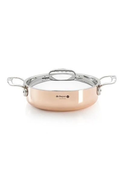 De Buyer Cratiță Prima Matera cupru/oțel, inducție joasă, 20 cm