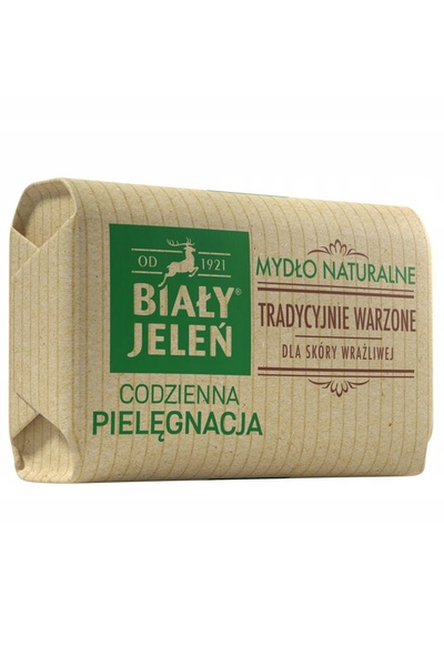 Biały Jeleń SĂPUN GRI 12x100g + GEL DE SPĂLAT VASE HİPOALERGENIC 1L