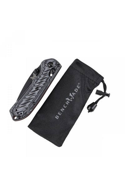 OEM Cutit pliabil Benchmade Mini Freek, otel, 76mm, negru / gri