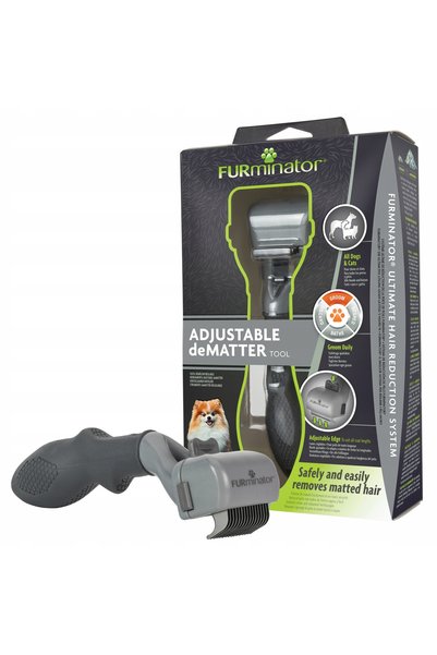 Furminator pentru descurcarea nodurilor, reglabil