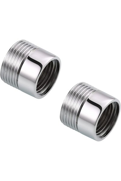 Generic Garden Hose Adapter, G1/2 Female to 3/4 Male Connector, Set of 2, for...