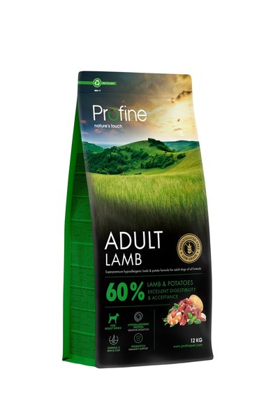 Profine Hrană uscată pentru câini adulți, miel