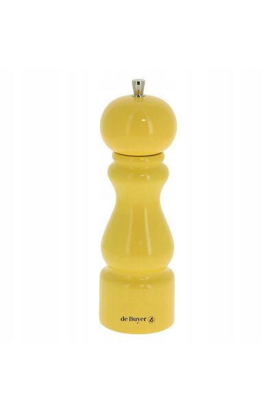 De Buyer RUMBA râșniță de piper 20 cm lacuită galben
