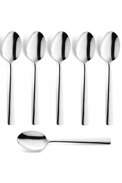 Amefa 6 x LINGURIȚE DE DESSERT, APERITIVURI, DESSERTURI, OȚEL INOXIDABIL, SIM...