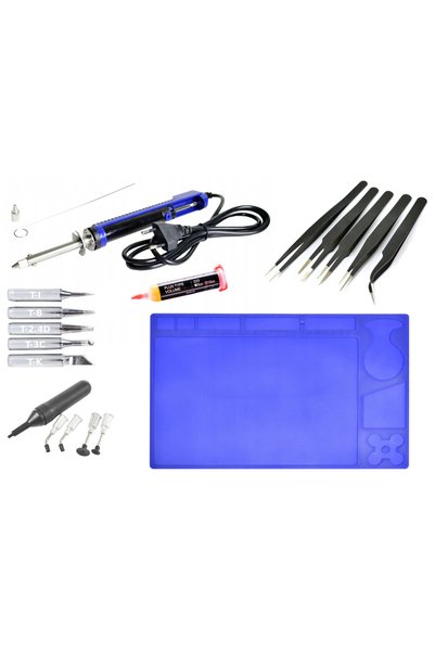 HOTAIRBRUSH Dispozitiv electric de aspirație Mata Groty 223 Kit pensete