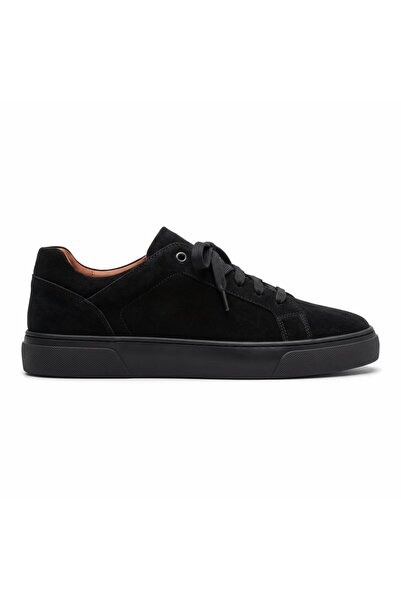Erkek Lacivert Bağcıklı Beyaz Tabanlı Günlük Sneaker Ayakkabı