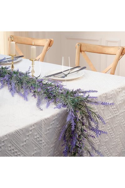 Generic 6Ft Lavender Purple Artificial Garland, Spring Summer All Year Lavend...