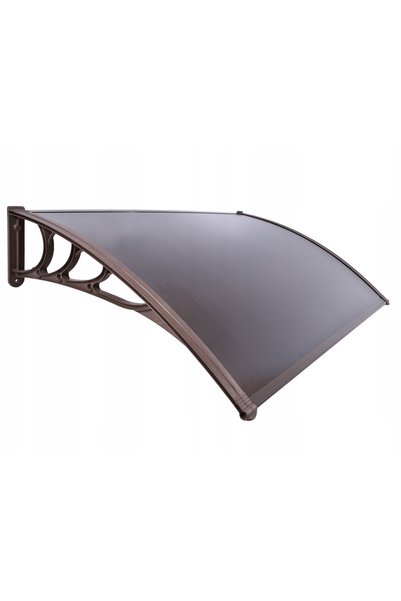 Gockowiak Copertină de polycarbonat KLIME bronz pentru ușa din față 150x100
