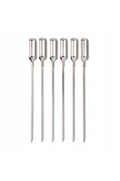 Oxo Good Grips - clești de grătar din oțel, set de 6 piese