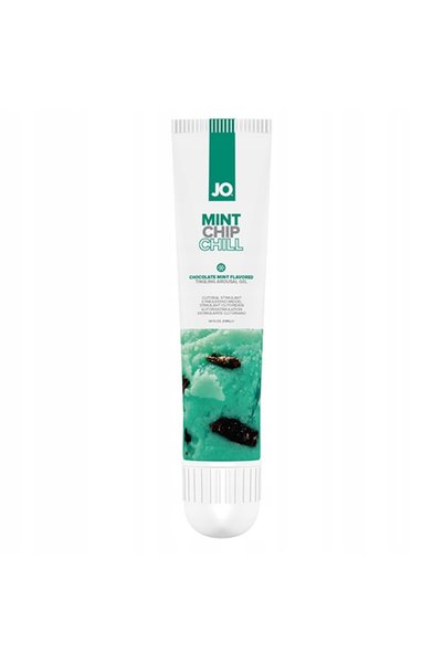 System Jo Gel stimulant aromatizat Mentă Chip Chill 10 ml
