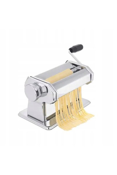 Excellent Houseware MAȘINĂ DE FĂRĂNĂT MACARONI DIN OȚEL, 2 TIPURI DE MACARONI...