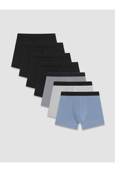 LC Waikiki Quality Parts Cotton Flexible Men's Boxer 7-Pack from Çelebi Store