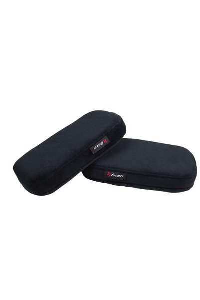 Arozzi Perne pentru cotiere din spumă cu memorie, negre