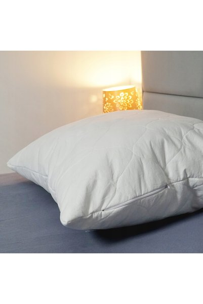 Poldaun Pernă 70x80 Antialergică Antistres Matlasată cu fermoar Relax