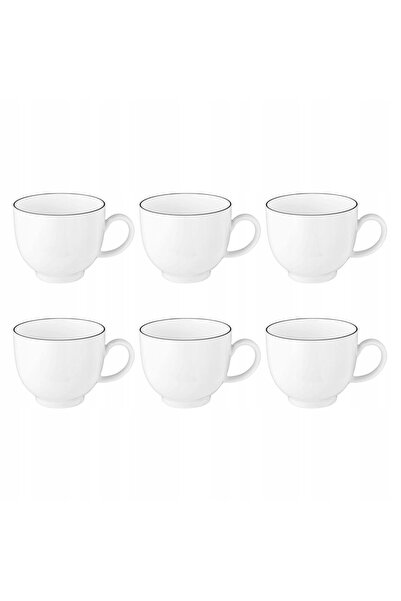 Seltmann- Weiden Bavaria SELTMANN LIDO BLACK LINE Set de 6 cești de cafea 200 ml