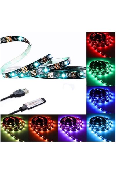 Generic LED RGB Light Strip Waterproof Lamp with 24 Key Remote Control 5050 (...