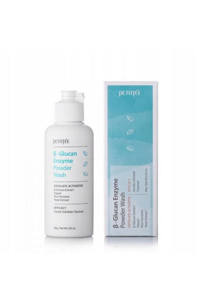 Petitfee Pudră Enzimatică B-Glucan pentru Spălare, Hidratantă și Calmantă 80g