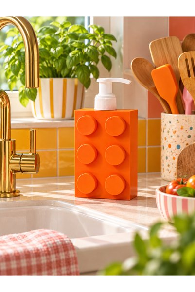 Maflen Modern Blok Tasarımlı Dekoratif Sabunluk