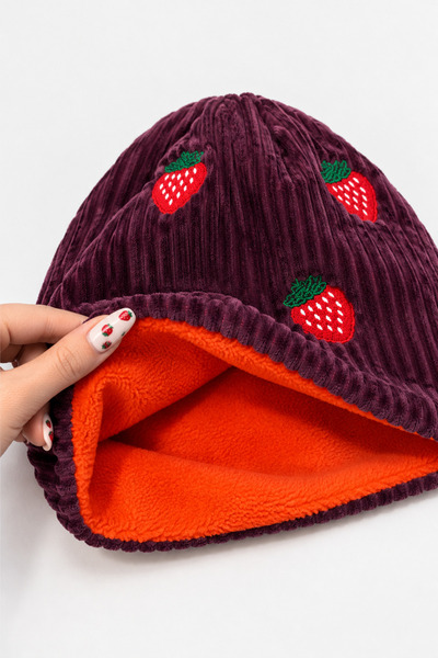 la polario |   Berry Kiss 🍓   Velvet Beret