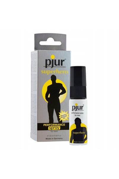 Pjur Sprej-pjur Superhero Spray 20ml. Spray intim pentru performanță.