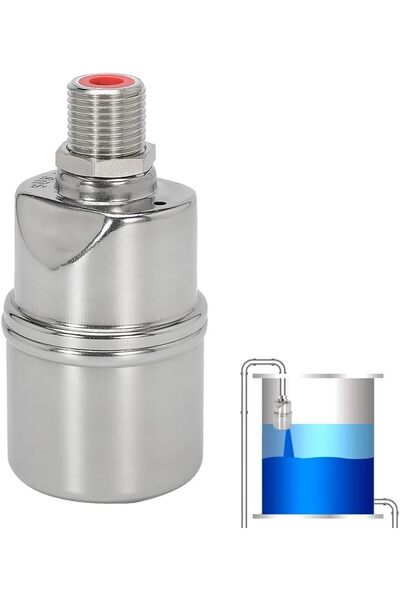 Generic 1/2" Water Float Valve, 304 Stainless Steel Fully Automatic Water Lev...