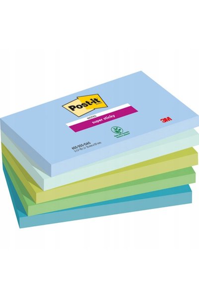 Post-it Cartonașe Super Adezive 76x127mm (655-5SS-OAS) (5x90)