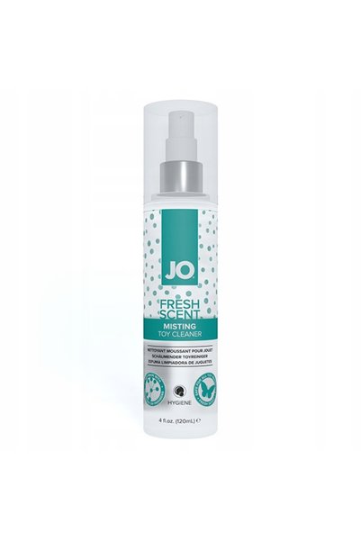 System Jo Spray igienizant pentru jucării, parfum proaspăt, 120 ml