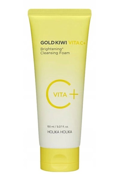 Holika Holika Spumă pentru față Gold Kiwi Vita C+ iluminatoare 150 ml