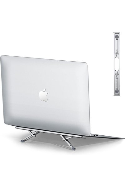 TERRIFI Adjustable Foldable Laptop Stand Desk Mount with Cooling Vent, Ergono...