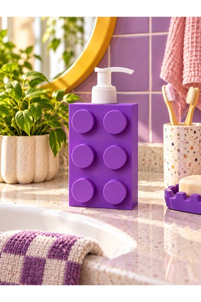 Maflen Modern Blok Tasarımlı Dekoratif Sabunluk