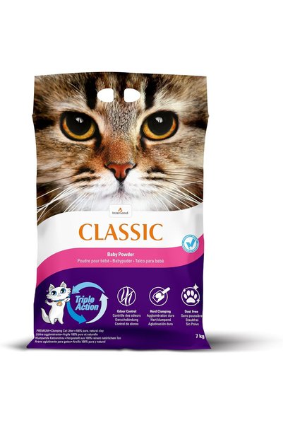 Intersand Classic Baby Powder Cat Litter Bag 7 kg