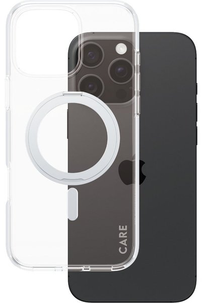 Panzer Glass Θήκη Care By PanzerGlass(R) με Ασημένια Βάση Στήριξης & Magsafe ...