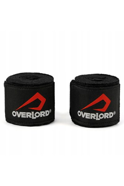 OVERLORD Bandaj de box 400 cm negru