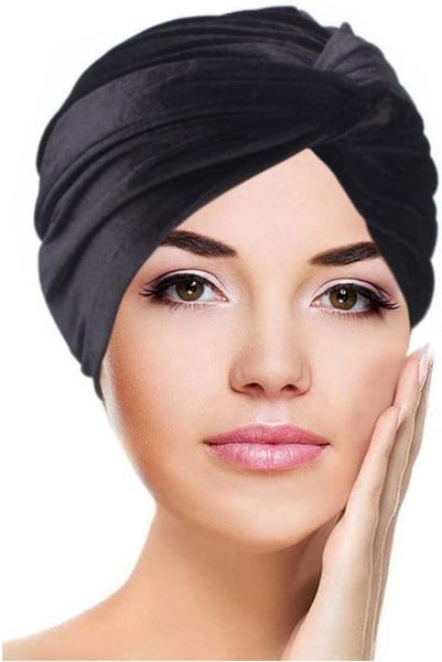 Generic Cross Straps Elastic Muslim Makeup Care Anti-Hair Loss Caps Hats Wome...