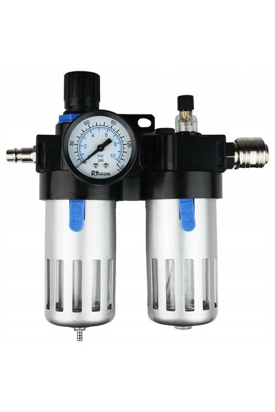 richmann Filtru de aer dublu cu reductor și separator de ulei pentru compreso...