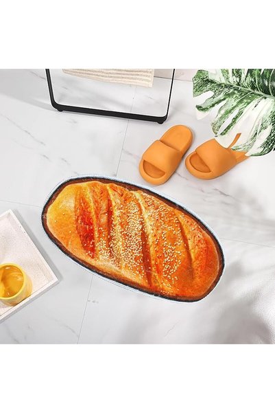 Generic سجاد حمام بنمط مطبوع إبداعي، سجاد فني مخصص لغرفة النوم، سجاد مايكروفا...